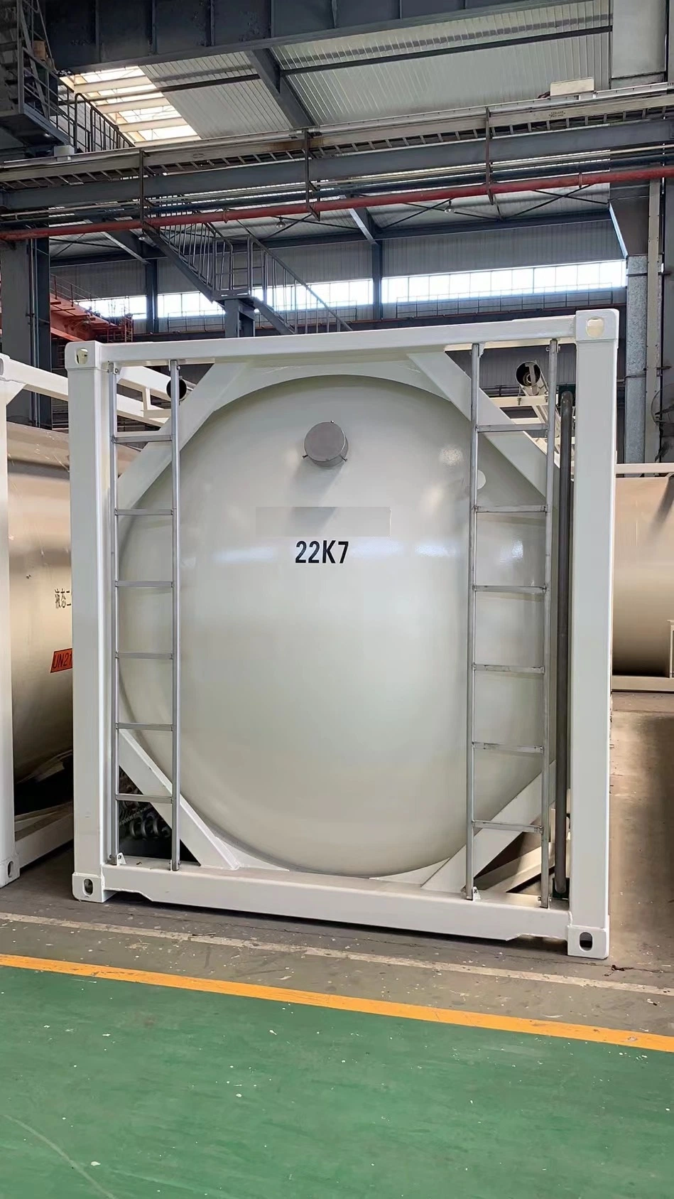 Horizontal ISO Tank Cryogenic Storage Tank