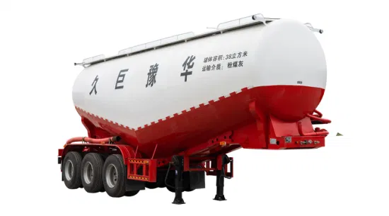 Anhänger für Massenzementtanker (Transport von Flugasche, Mehl, Trockenpulver)